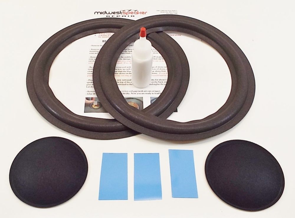 Infinity 10 inch (SM Series) Refoam Kit (F10-5) | Midwest Speaker Repair