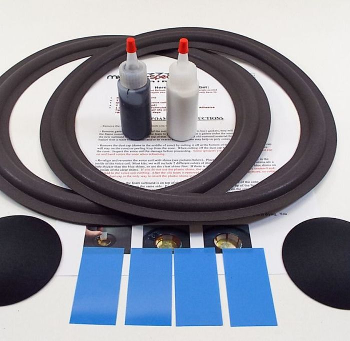 JBL 12 inch 122/126/128 Refoam Kit  (F12-4)