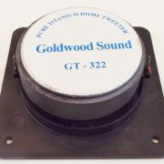 Goldwood GT-322: 1 inch Titanium Dome Tweeter-2357