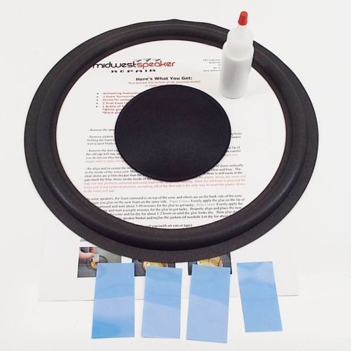 Paradigm PDR-10 10 inch Sub Refoam Kit – 1 Foam (F10-5)