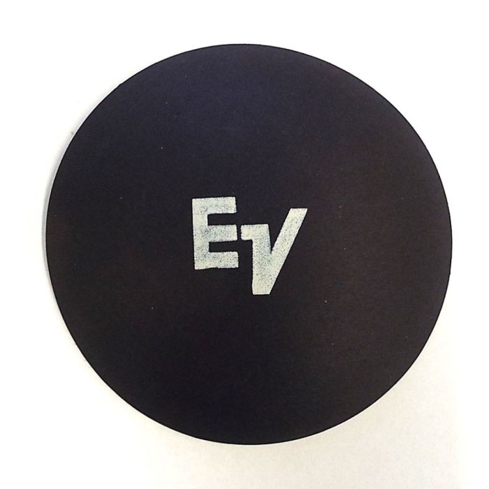 EV Electro-Voice Logo Paper Dust Cap