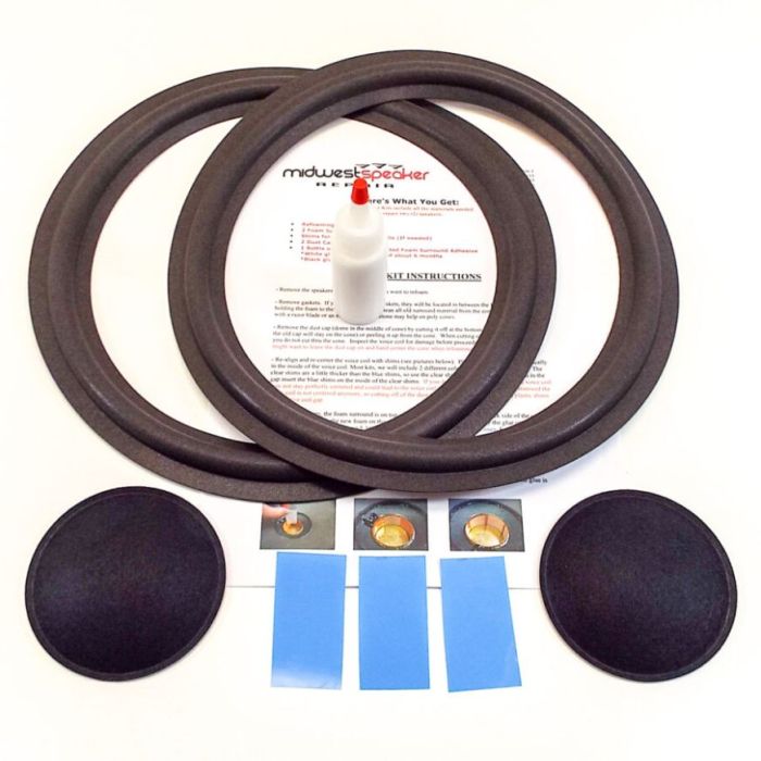 Fisher ST-456 12 inch Refoam Kit (F12-4)