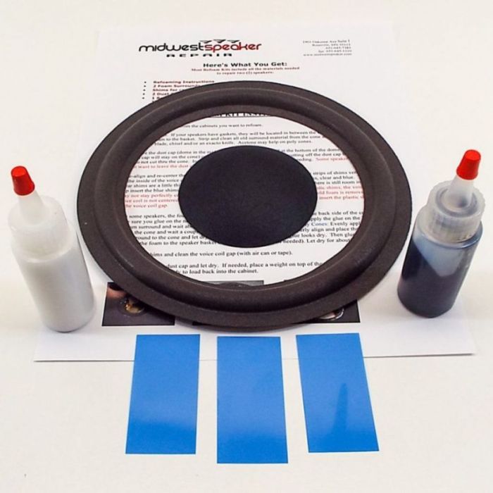 Infinity BU-1: 8″ Subwoofer Refoam Kit – Single Foam (F8-2)