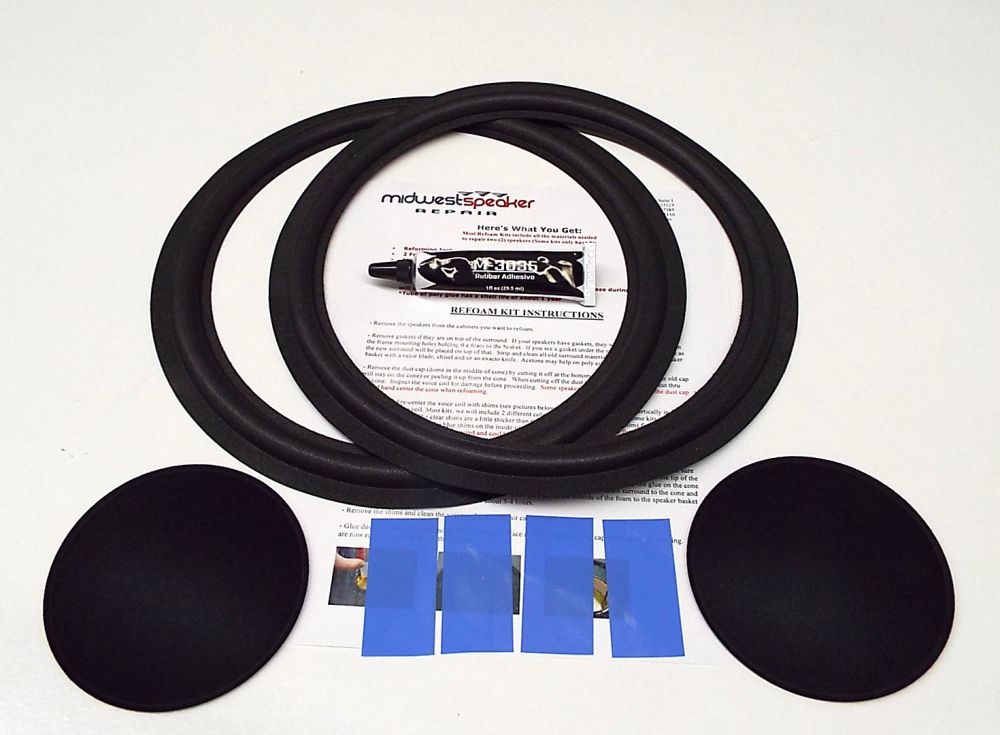 Ess Amt 1b Amt 1c Amt 1d Refoam Kit For Woofers Only F12 2