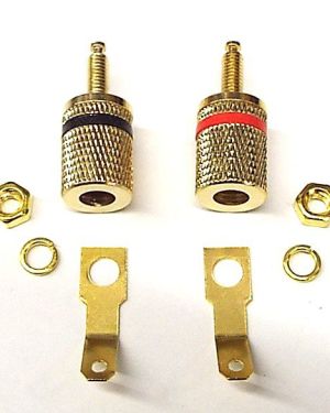 B-4G: Gold Binding Posts (1 pr)