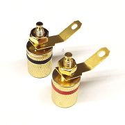 B-4G: Gold Binding Posts (1 pr)